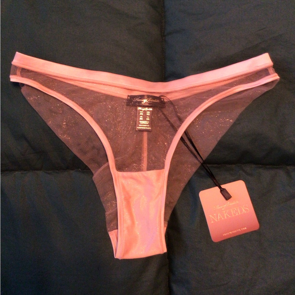 Honey Birdette Nakeds Almond Panty XS - Picture 2 of 4